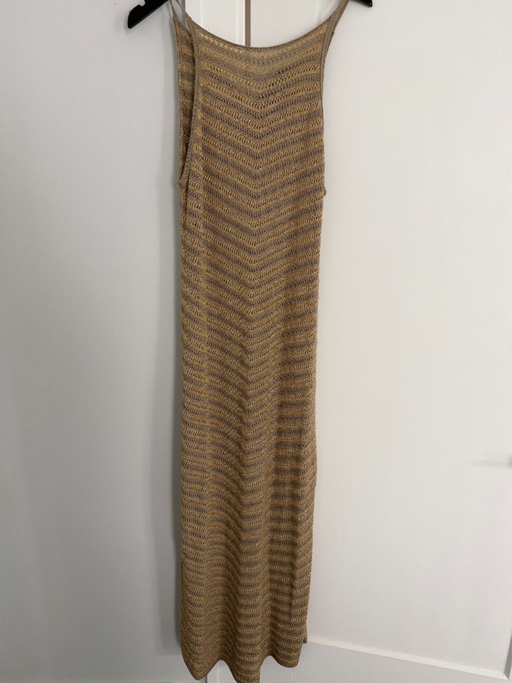 All saints sleeveless knit slip dress